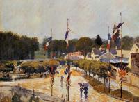 Sisley, Alfred - Fourteenth of July at Marly-le-Roi